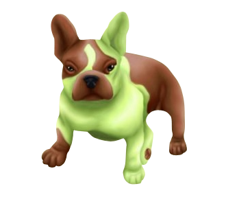 Bouledogue français chien - robe 280