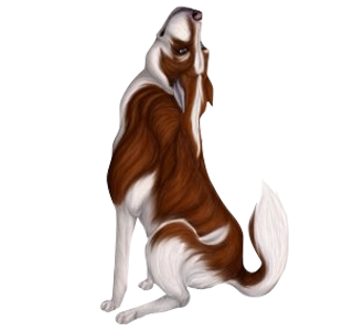 Husky chien - robe 608