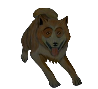 Akita Inu chien - robe 333